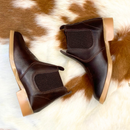 Botinas infantil café